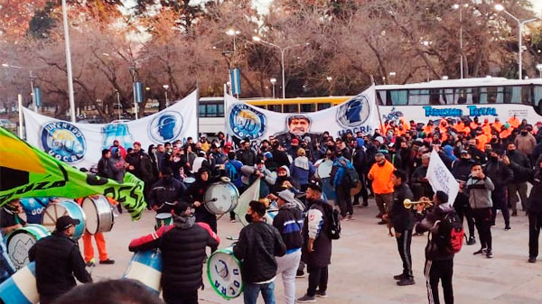 Trabajadores de la construcción pidieron por Portezuelo del Viento