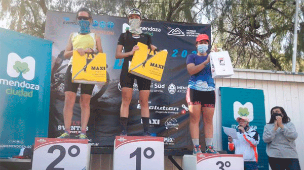 Paula Moschella ganó el primer Duatlón Cross de la Ciudad de Mendoza