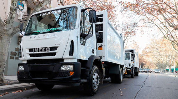 El Municipio de San Rafael sumó más camiones compactadores para optimizar la recolección de residuos