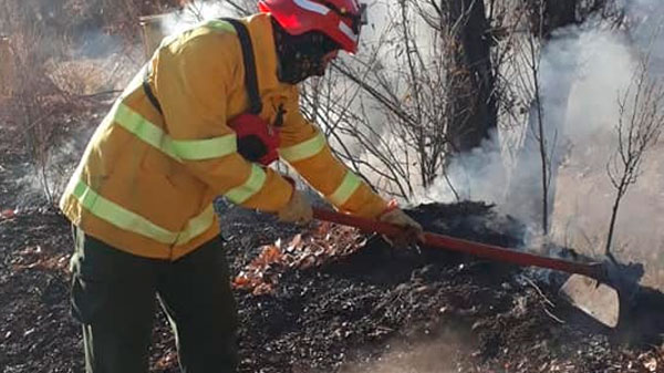 El municipio de San Rafael intervino el sábado en tres incendios