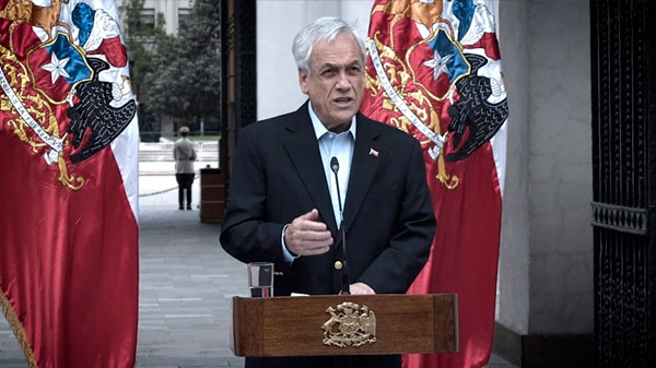 Piñera insistió sobre «derechos soberanos de Chile» en un área argentina