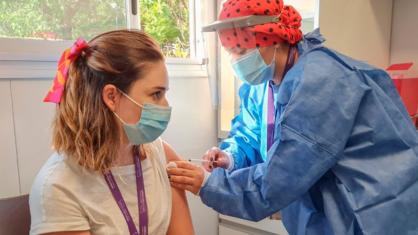 Argentina alcanzó la inmunización de más del 55 por ciento de la población