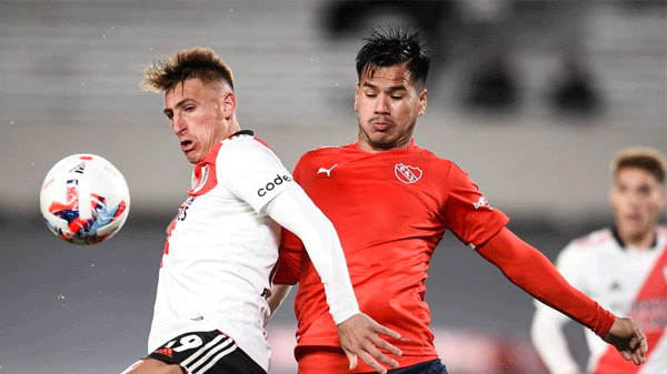 River vs. Independiente empataron 1-1 el clásico por la fecha 10 de la Liga Profesional  