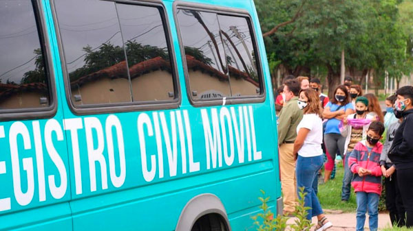 Casi 200 DNI se tramitaron en la última visita del Registro Civil Móvil en San Rafael