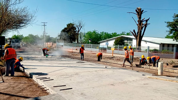 Así avanza la transformación del nudo vial de Alberdi y las nuevas cuadras del paseo Luis Huerta