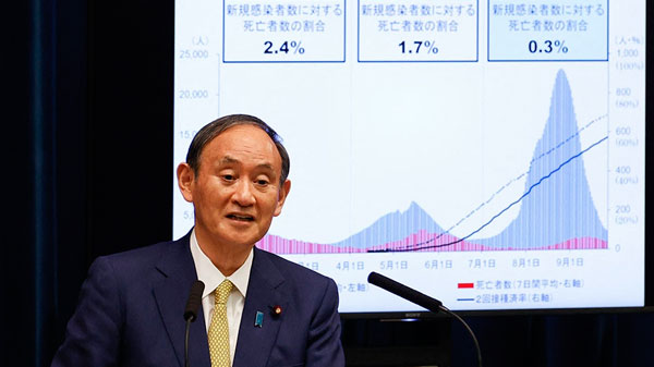 Japón anuncia el fin del estado de emergencia por la pandemia a partir de octubre
