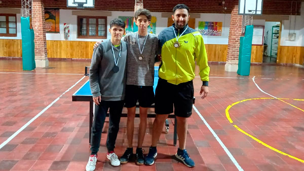 Tenis de Mesa: Franco Villaruel se quedó con el torneo del mes de septiembre