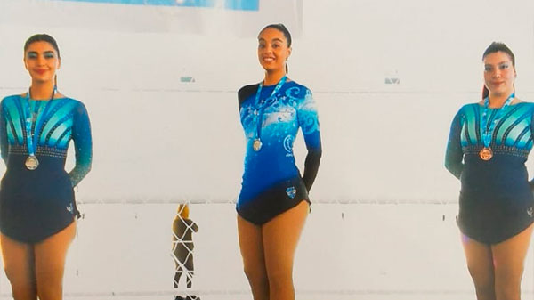 Agustina Chávez se consagró campeona Regional de Patinaje Artístico