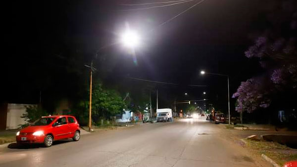 170 nuevas luces led en avenidas de Ciudad y distritos