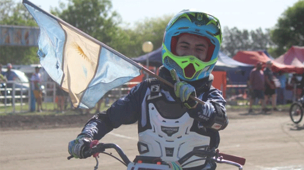 Destacada actuación de Leonel Méndez en el Argentino de Motociclismo