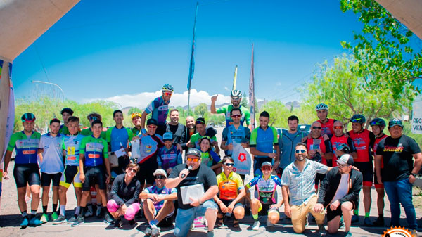 Con éxito se desarrolló la competencia de Ciclismo en Villa 25 de Mayo