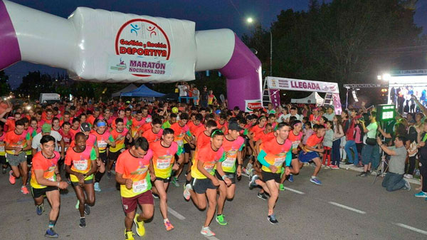 Juan Fernández se quedó con la 30° edición de la Maratón Nocturna de Malargüe