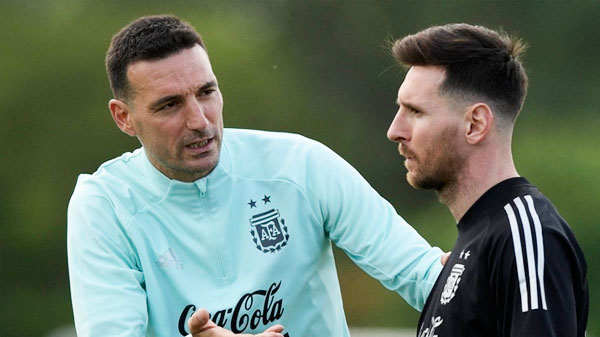 El equipo ideal de la Conmebol tiene a Messi a la cabeza y a Scaloni como técnico