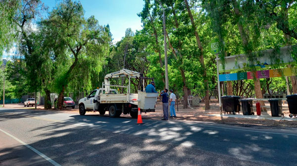 Últimos detalles para la apertura del camping municipal de Valle Grande