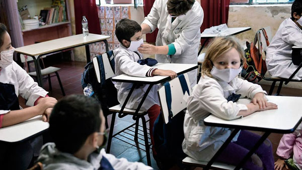 Lanzaron campaña de vacunación para la presencialidad plena en escuelas