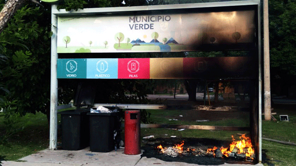 Violento ataque vandálico a una Estación Ecológica