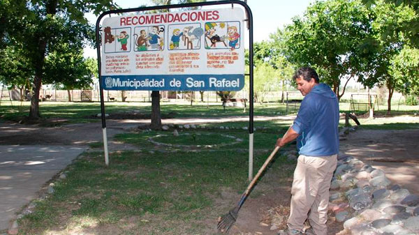 Solicitan el reacondicionamiento del Parque Mariano Moreno