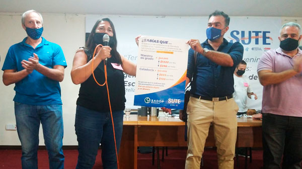 En el inicio de clases, SUTE convoca a una marcha