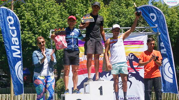 Denis Álvarez ganó el Triatlón Portezuelo del Viento