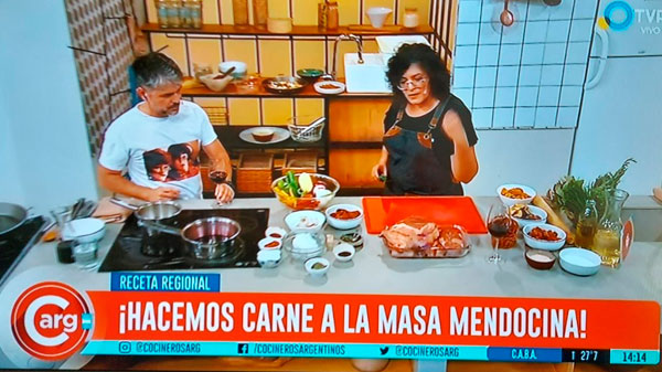 Ana Paula Gutiérrez en Cocineros Argentinos: «Fue una invitación inesperada”