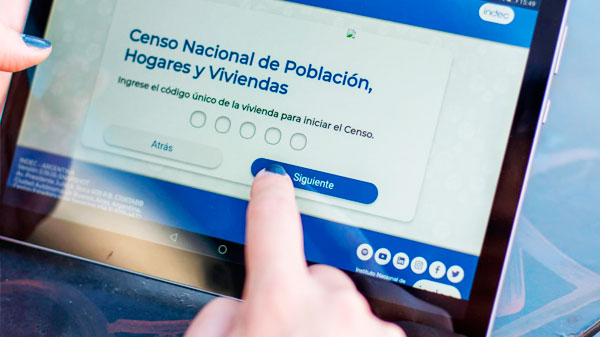 Mendoza, entre las provincias que lideran la participación en el Censo Digital