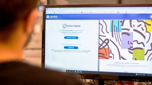 Comenzó el Censo 2022 de forma digital