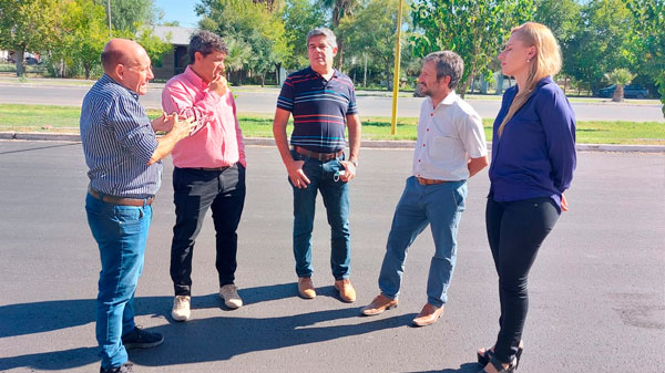 Autoridades Municipales recorrieron obras en los distritos de Real del Padre y Jaime Prats