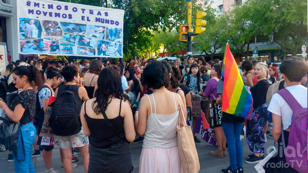 8M: sanrafaelinas marcharon en contra de la violencia de género