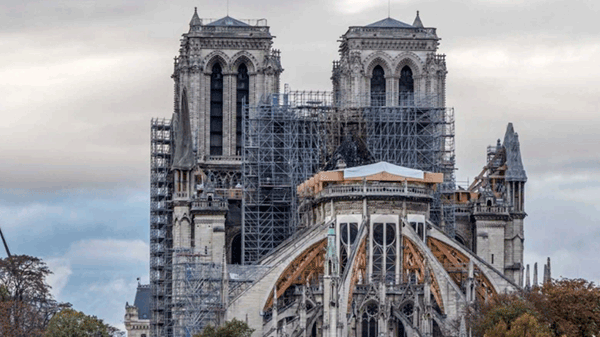 Catedral Notre-Dame: a tres años del incendio su restauración ya está en marcha