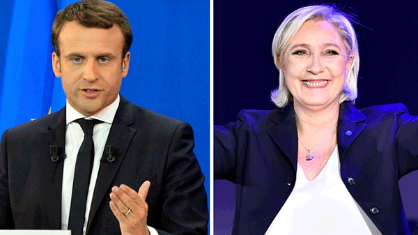 Macron y Le Pen se preparan para el duelo decisivo en las elecciones presidenciales