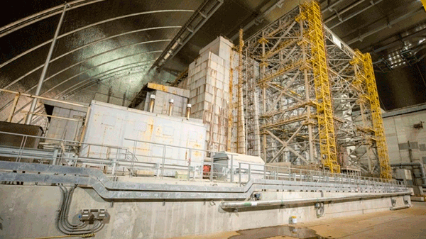 La Guardia Nacional de Ucrania recuperó el control de la central nuclear de Chernóbil