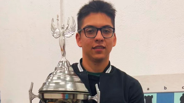 Álvaro Acuña campeón del Torneo «Apertura 2022»