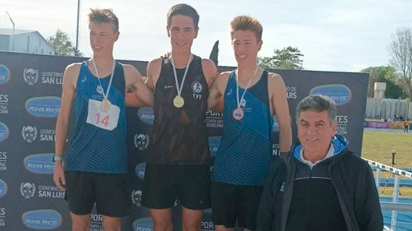 Facundo Camiletti atleta sanrafaelino ganó el Campeonato Nacional de Atletismo U-20