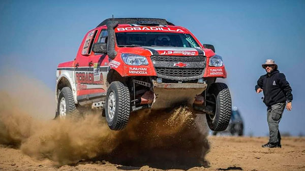 Segunda victoria consecutiva para la dupla Bobadilla-Pereira en el campeonato Mendocino de Rally Cross Country    