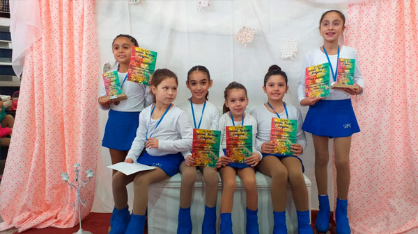 Exitoso torneo de patinaje artístico en el Polideportivo de Goudge  