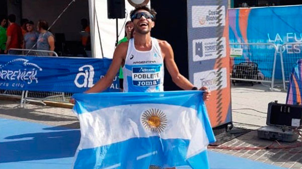 Antonio Poblete obtuvo medalla de plata en los Juegos Iberoamericanos de Atletismo