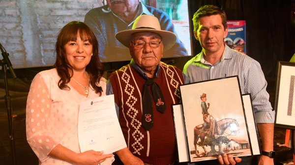 El puestero del año recibió el reconocimiento de la Cámara de Diputados