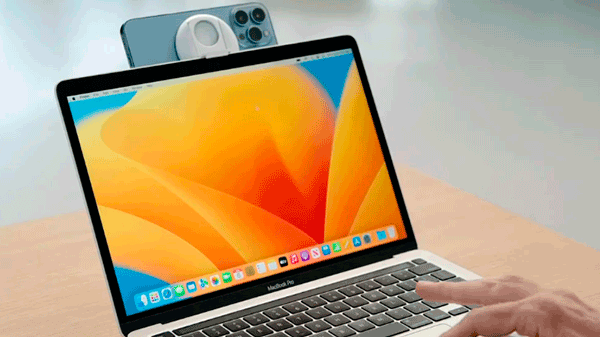 Apple propone usar el iPhone como cámara del MacBook