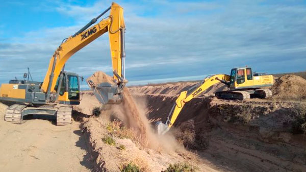 Hidráulica terminó las obras de defensa y encauzamiento de La Hedionda