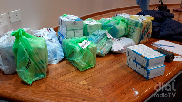 Más de 3.500 cajas de leche ya fueron donados por aquellos que violaron la cuarentena