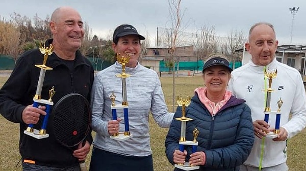 Se realizó el cuarto torneo del San Rafael Tenis Club