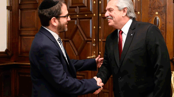 El Presidente recibió a las nuevas autoridades de la AMIA