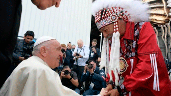 Canadá aceptó las disculpas del Papa por los abusos de la Iglesia, pero las consideró «insuficientes”