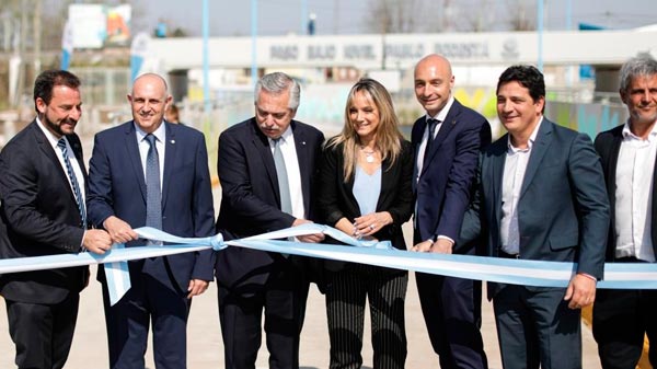 El Presidente inauguró el primer paso bajo nivel del partido bonaerense de Escobar