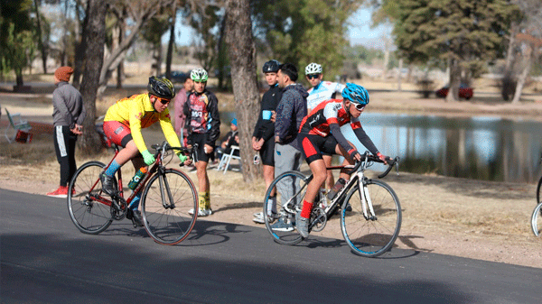 El parque Mariano Moreno volvió a ser escenario del Ciclismo