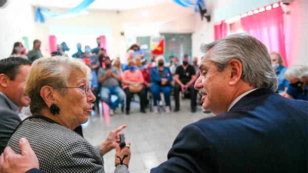 Alberto Fernández destacó los mil días de gestión