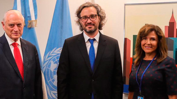 Cafiero se reunió en la ONU con la comunidad judía para impulsar una agenda de trabajo contra el antisemitismo y el racismo