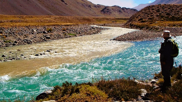 Los ríos de Mendoza con sequías extremas y severas