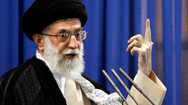 El líder supremo de Irán acusó a EEUU e Israel de fomentar las protestas
