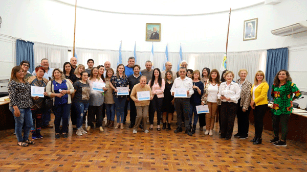 El trabajo de las Bibliotecas Populares fue reconocido por el Municipio